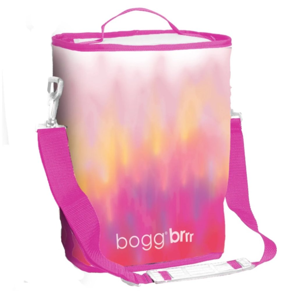BOGG BAG Pink and White Cooler Brrr Bag